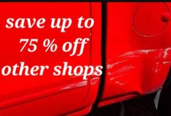 auto body work and painting / plastic bumper repairs - automotive services