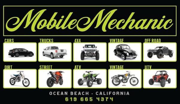Mobile Mechanic / Classic Car Specialist SD County Area - automotive services