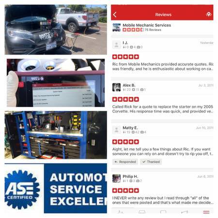 Brakes-Battery-Starter-Alternator-Diagnostic-No start~MOBILE MECHANIC - automotive services