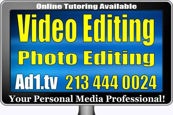 Tutoring - Learn To Work With Images Video and Ai - - creative services