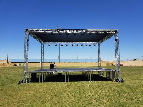 Stage, lighting and Sound Rental - event services