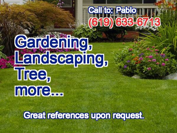 🏠 PABLITO's Gardening Services. Lawn, Yard Care, more. Affordable.🏠 - farm &amp; garden services