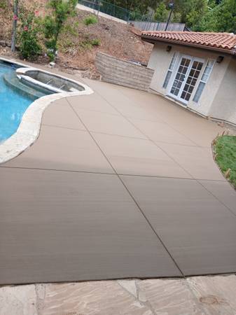 Concrete &amp; pavers services - farm &amp; garden services