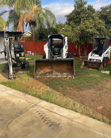 Bobcat T770 &amp; Excavator Rentals - farm &amp; garden services