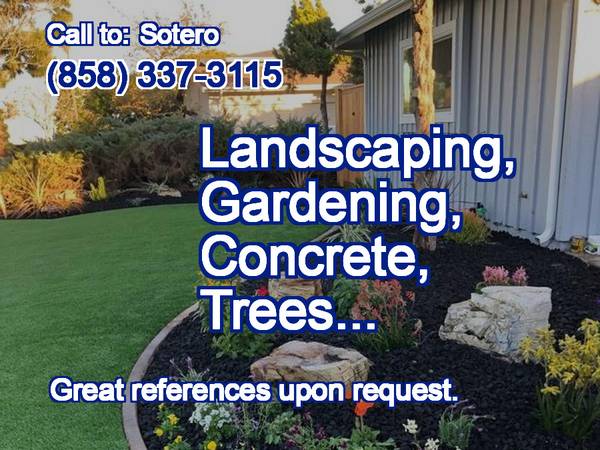 🌴MENDOZA Landscaping. Gardening, Concrete, Trees, more.🌴 - farm &amp; garden services