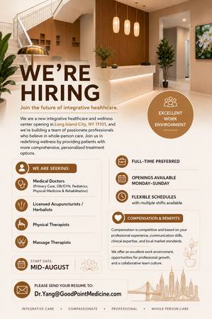 Acupuncturist/Massage Therapist/Physical Therapist - healthcare - job employment