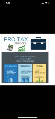 $299 Tax Services - Sch C/LLC/Freelancers/Uber/1099 - financial services