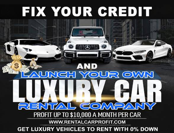 FIX YOUR CREDIT—AND TURN IT INTO A 6-FIGURE LUXURY RENTAL INCOME... - financial services