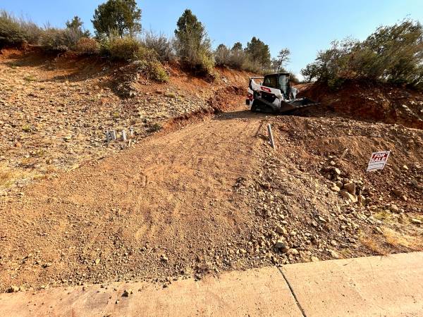 GRADING • LAND CLEARING • LEVELING • SITE PREP • AND MORE - real estate services