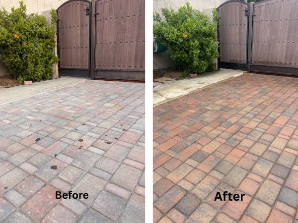 Restore Faded Pavers - skilled trade services