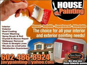 AFFORDABLE HOUSE PAINTING-PAINTER -INTERIOR-EXTERIOR - skilled trade services