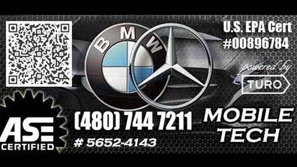 Certified Mobile BMW Mini Mercedes Mechanic Affordable $65/hr - automotive services