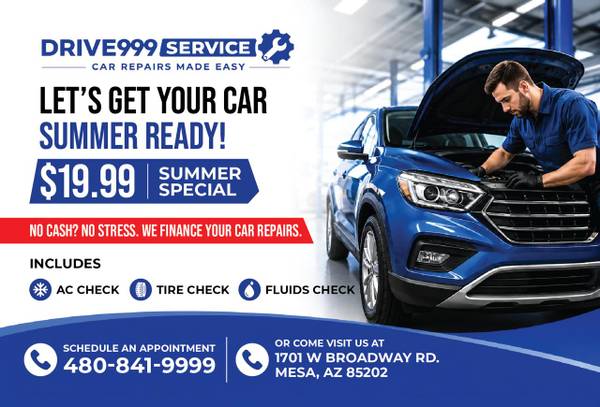 We finance repairs — no credit needed - automotive services