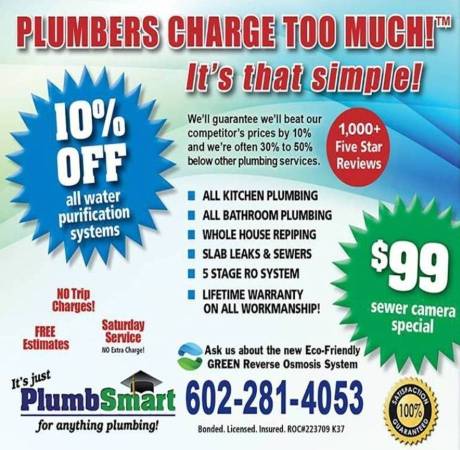 PLUMBERS CHARGE TOO MUCH! Affordable Plumber - Handyman Plumbing - skilled trade services