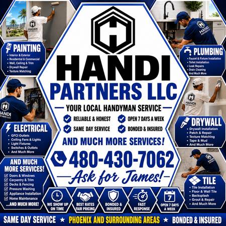 PAINTING PLUMBING DRYWALL WATER HEATER HANDYMAN SERVICES - skilled trade services