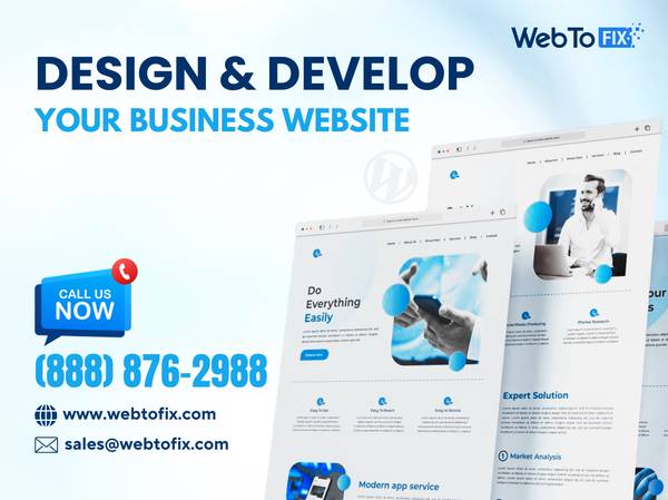 🔥WEB DESIGN WEBSITE DESIGNER ✅WORDPRESS, SHOPIFY✅GOOGLE ADS✅SEO - computer services picture