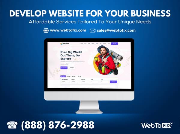 🔥WEB DESIGN WEBSITE DESIGNER ✅WORDPRESS, SHOPIFY✅GOOGLE ADS✅SEO - computer services picture