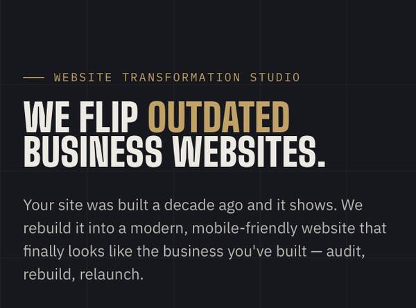 Professional Website Design for Small Businesses - computer services