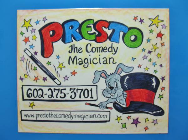 ***PRESTO THE AFFORDABLE COMEDY ADULT &amp; KIDS PARTY FUN MAGIC SHOW ** - event services
