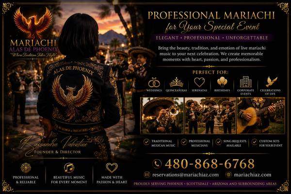 🎺 Professional Mariachi / Mariachi Profesional - Weddings, Quince - event services