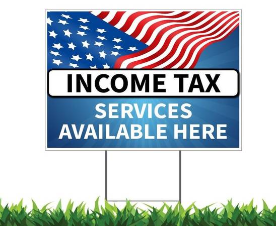 TAX FILING PAST DUE. NO PROBLEM.TAX AND STIMULUS SERVICES - financial services