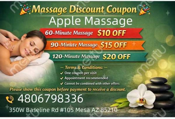 Mesa Therapeutic Massage-grand opening - health/wellness services