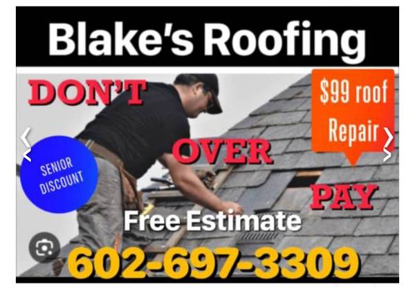 $99 ROOF REPAIR DONT OVER PAY - household services