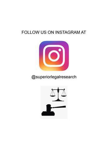 ⚖️SUPERIOR LEGAL RESEARCH AND WRITING!!! - legal services