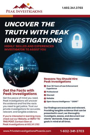 Private Investigator - legal services