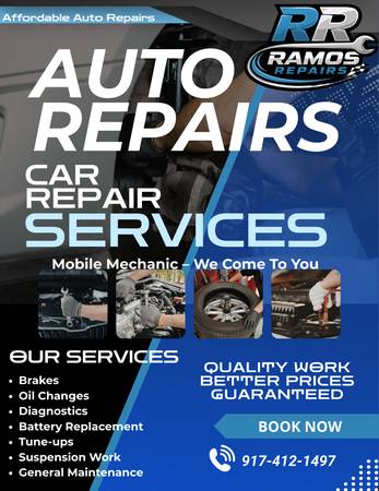 Ramos Repairs - Mobile Mechanic - Affordable Auto Repairs - Best Price - automotive services