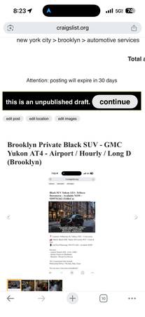 Brooklyn Private Black SUV - GMC Yukon AT4 - Airport / Hourly / Long D - automotive services