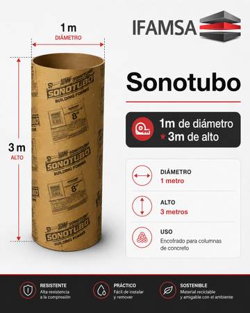 VENTA DE SONOTUBOS PARA CONSTRUCCIÓN - materials - by owner