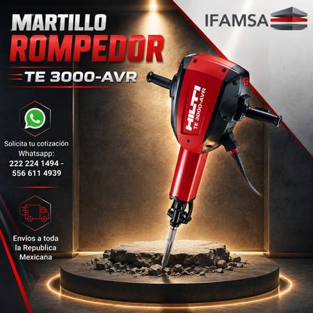 MARTILLO ROMPEDOR DE ALTA POTENCIA TE 3000-AVR - materials - by owner