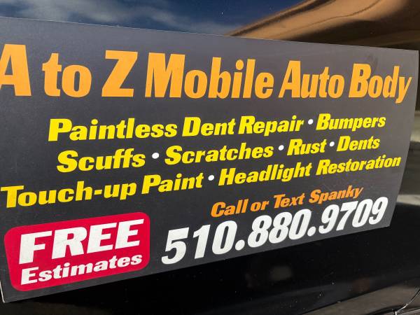 A to Z mobile Dent repair - automotive services