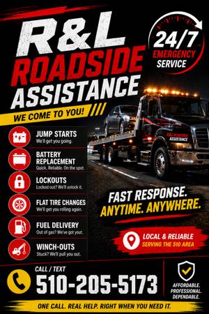 R&amp;L Roadside assistance - automotive services