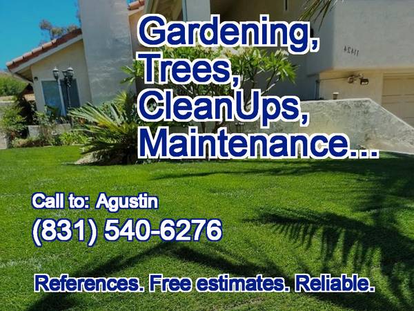 💎AGUSTIN Gardening, Landscaping, Trees, Clean Ups, more. References💎 - farm &amp; garden services