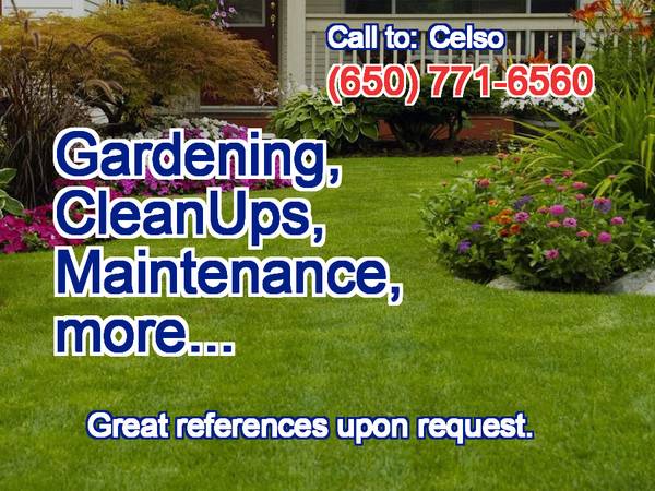 🏠 CELSO's Gardening, Maintenance, Clean Ups, more. Affordable.🏠 - farm &amp; garden services