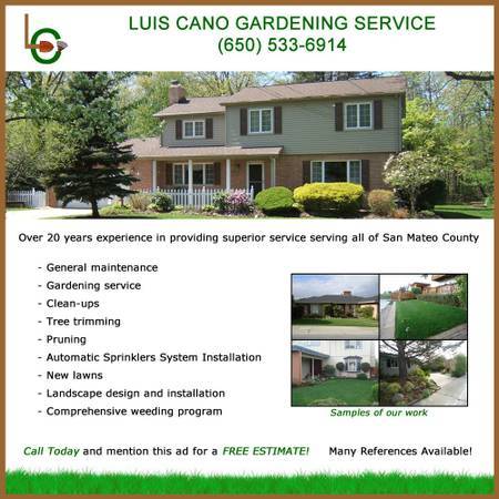 AFFORDABLE Gardening and landscaping services FREE Estimates - farm &amp; garden services