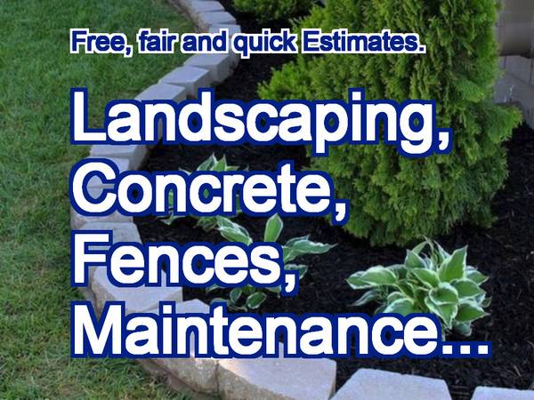 🟢CIFUENTES Landscaping, Fences, Concrete, Maintenance, more🟢 - farm &amp; garden services