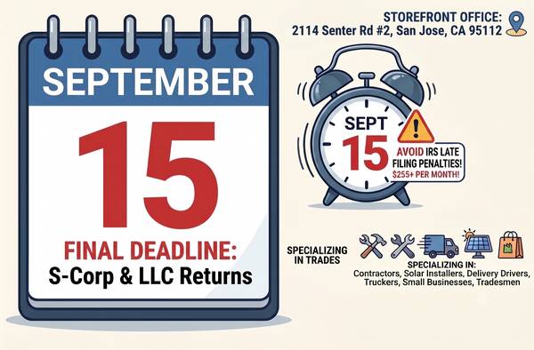 Sept15 Tax Deadline Fast-Track: Catch-Up Bookkeeping &amp; File Back Taxes - financial services