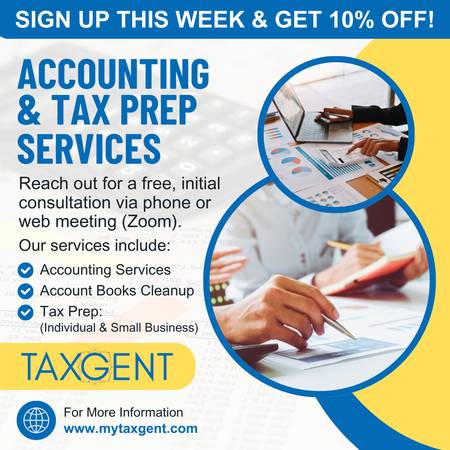 Affordable Bookkeeping &amp; Tax Preparation Services - financial services