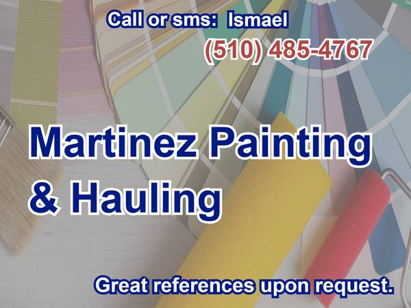🏠MARTINEZ Handyman. Painting &amp; Junk Removal, more. References.🏠 - household services