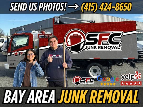 🔥 FAST &amp; EASY JUNK REMOVAL! Text Us Your Photos! - labor / hauling / moving
