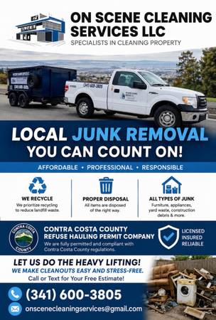 ♻️ JUNK REMOVAL $50 OFF 1st TRUCK LOAD🛻💨 $100 OFF 1st TRAILER ♻️ - labor / hauling / moving