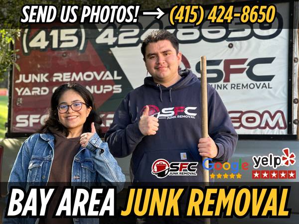 🔥 FAST &amp; EASY JUNK REMOVAL! Text Us Your Photos! - labor / hauling / moving