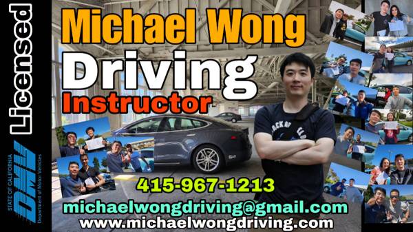 Professional Driving Instructor DMV Licensed ★Behind The Wheel Test - lessons &amp; tutoring
