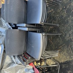 VERY NICE CHAIRS CAN BE USE INDOOR AND OUTDOOR