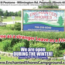 Chicagoland RV Parks Enchanted Shores Recreation Vehicle &amp; Campground (Peotone Illinois)