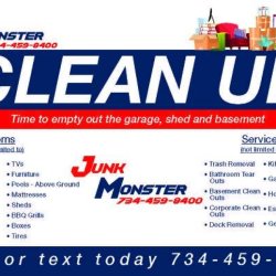 Junk Removal 734-459-8400 Dumpster Rental Trash Removal Estate Moving (Ann Arbor &amp; Surrounding Area)