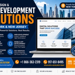 Website Design &amp; App Development Company in New York City, NY | Custom Web &amp; Mobile Solut
